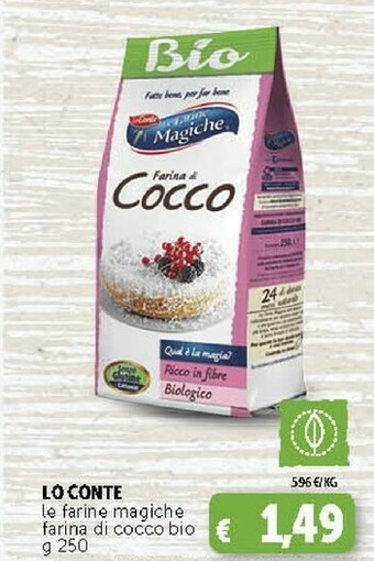 Deco Supermercati Lo Conte Le Farine Magiche Farina Di Cocco Bio offerta