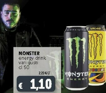 Deco Supermercati Monster Energy Drink offerta