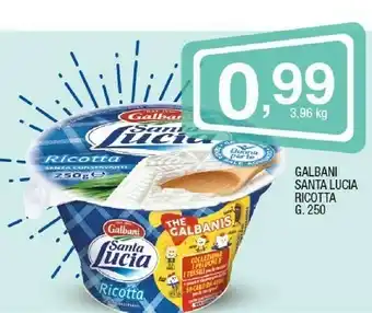 Sigma Galbani Santa Lucia Ricotta 250 G(ml) offerta