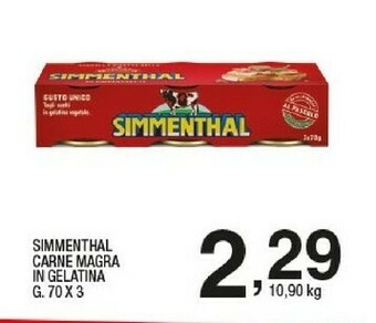 Sigma Simmenthal Carne Magra In Gelatina offerta