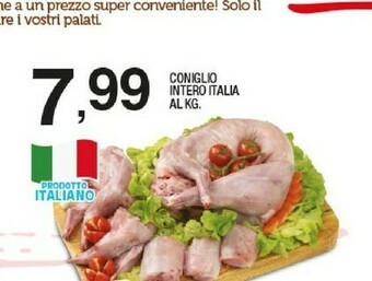 Sigma Coniglio Intero Italia offerta