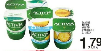Sigma Danone Activia Yogurt offerta