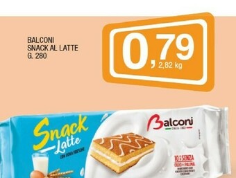Sigma Balconi Snack Al Latte offerta