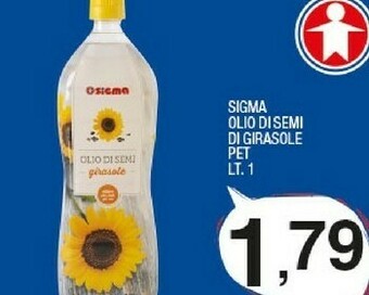 Sigma Sigma - Olio Di Semi Di Girasole 1000 G(ml) offerta