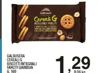 Sigma Galbusera Cereali G Integrali Farciti offerta