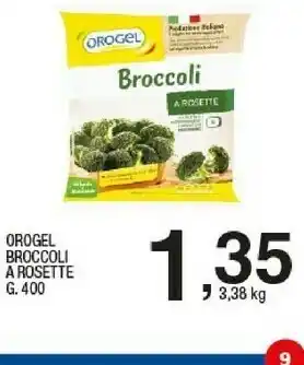 Sigma Orogel Broccoli Rosette I Vegetali offerta
