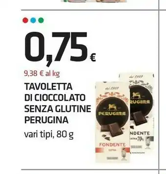 Superconti Perugina Tavoletta Di Cioccolato offerta