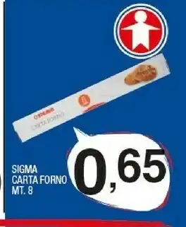 Sigma Sigma Carta E Forno offerta