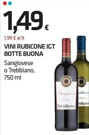 Superconti Rubicone Vino offerta
