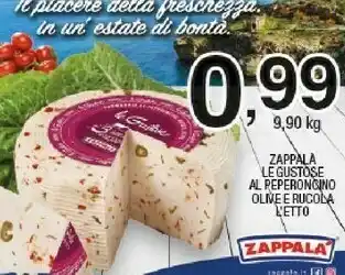 Sigma Zappalà Le Gustose Al Peperongino Olive E Rucola offerta