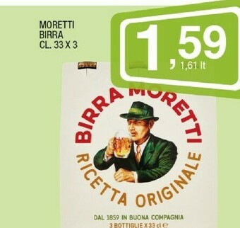 Sigma Birra Moretti - Birra Moretti 330 G(ml) offerta