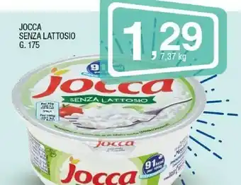 Sigma Jocca - Jocca Senza Lattosio 175 G(ml) offerta