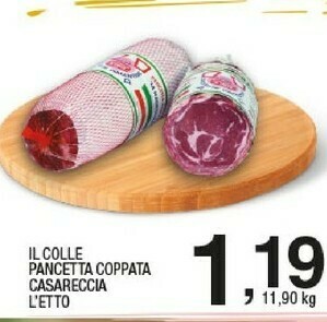 Sigma Il Colle Pancetta Coppata Casareccia offerta