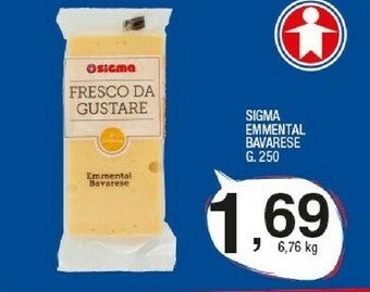 Sigma Sigma Emmental Bavarese offerta
