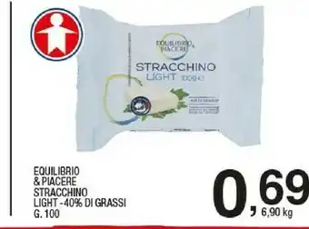 Sigma Equilibrio & Piacere Stracchino Light offerta