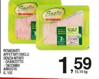 Sigma Rovagnati Affettati Snelli Senza Nitriti offerta