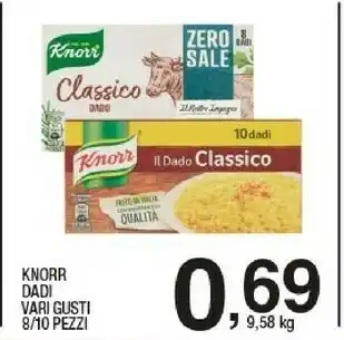 Sigma Knorr Dadi offerta