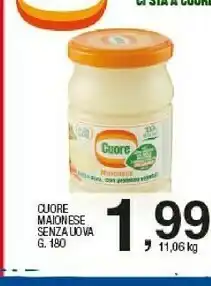 Sigma Cuore Maionese Senz Auova offerta