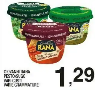 Sigma Rana Pesto Fresco Di Noci 140 G(ml) offerta