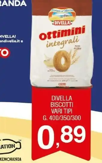 Sigma Divella Ottimini Biscotti Classici 400 G(ml) offerta