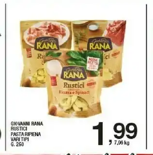 Rana Rustici Cappelletti Crudo 250 G(ml)