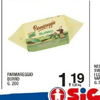 Sigma Parmareggio Burro offerta