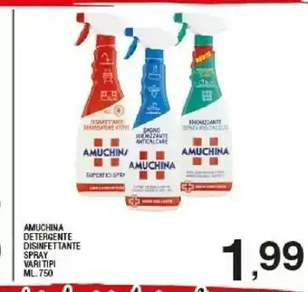 Sigma Amuchina Detergente Disinfettante Spray offerta