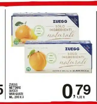 Sigma Zuegg Nettare Suoco offerta