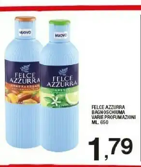 Sigma Felce Azzurra Bagnoschiuma Varie Profumazioni offerta