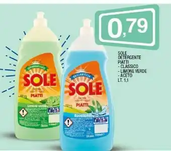 Sigma Sole Detergente Piatti offerta