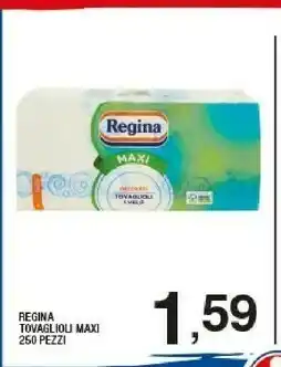 Sigma Regina Tovaglioi Maxi 250 Pezzi offerta