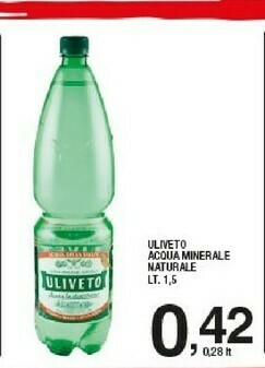 Sigma Uliveto Acqua Minerale Naturale offerta