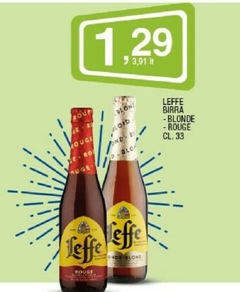 Sigma Leffe - Blonde 330 G(ml) offerta