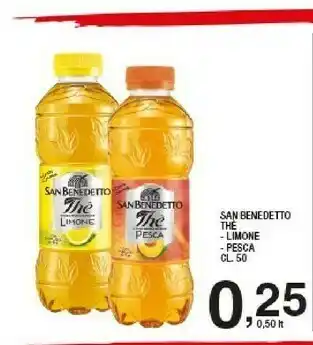 Sigma San Benedetto Thè Al Limone 500 G(ml) offerta