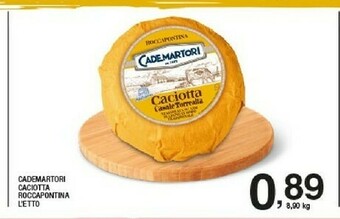 Cademartori Caciotta Roccapontina