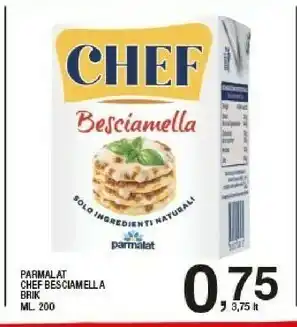 Sigma Parmalat Chef Besciamella offerta