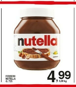 Sigma Ferrero Nutella offerta