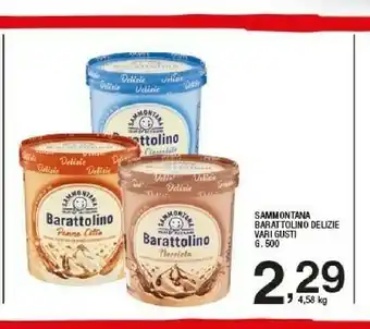 Sigma Sammontana Barattolino Delizie Stracciatella 500 G(ml) offerta
