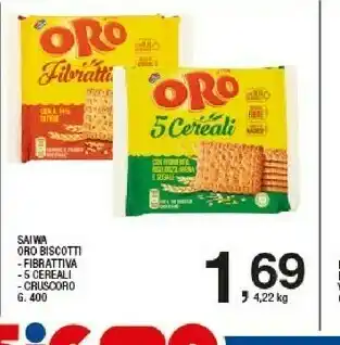 Sigma Saiwa Oro Fibrattiva 400 G(ml) offerta