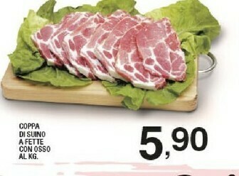 Sigma Coppa Di Suino A Fette Con Osso offerta