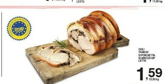 Sigma Cioli Trancio Di Porchetta Di Ariccia Igp offerta