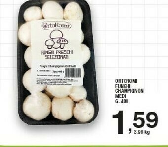 Sigma Ortoromi Funghi Champignon Medi offerta
