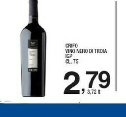 Sigma Crifo Vino Nero Di Troia Igp offerta