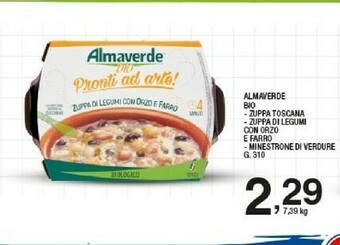 Sigma Almaverde Bio - Zuppa Di Legumi Con Orzo E Farro offerta