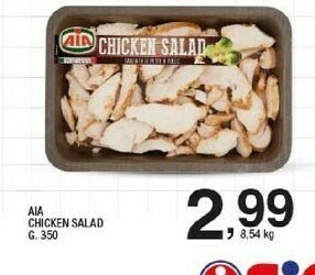 Aia Chicken Salad Tagliata Di Petti Di Pollo 350 G(ml)