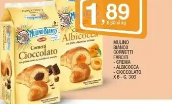 Sigma Mulino Bianco Cornetti Albicocca 300 G(ml) offerta