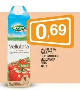 Sigma Valfrutta Passata Vellutata offerta