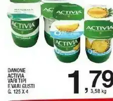 Sigma Danone Danone - Activia Mirtillo offerta