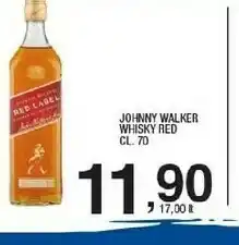 Sigma Johnnie Walker Whisky Red offerta