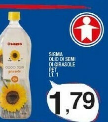 Sigma Sigma - Olio Di Semi Di Girasole 1000 G(ml) offerta